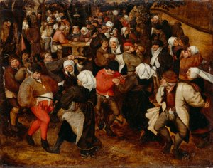 カントリーウェディング屋外 作： Jan the Elder Brueghel